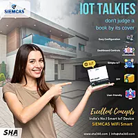 SIEMCAS Wifi Smart PRO Series Flexi 4 Channel IoT Cloud Operation SHA-SIS-PRO-XT1004A - Sha360