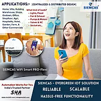 SIEMCAS Wifi Smart PRO Series Flexi 4 Channel IoT Cloud Operation SHA-SIS-PRO-XT1004A - Sha360