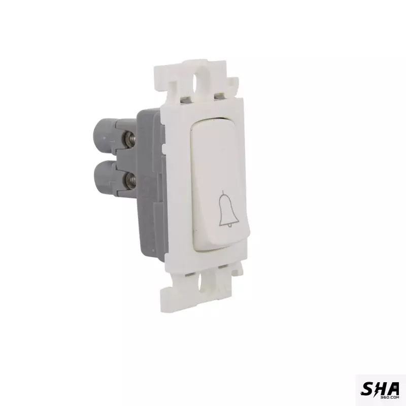 Legrand Mylinc 6A Bell Switch 675504 (White) - Sha360