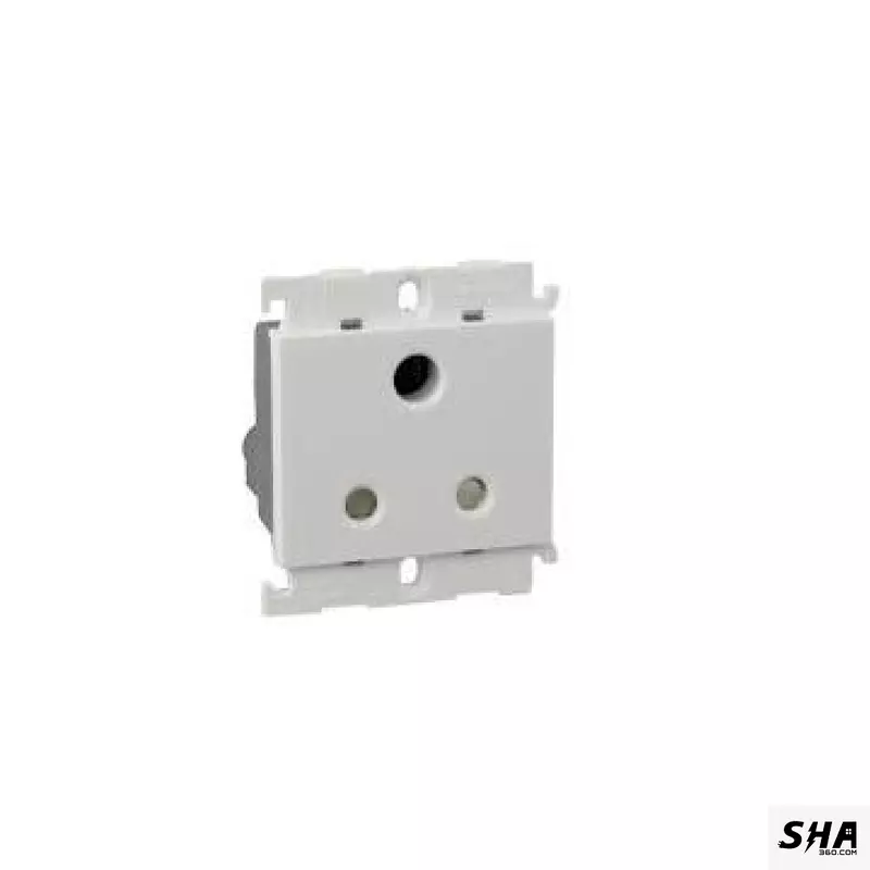 Legrand Mylinc Polycarbonate 6A Socket (White) 6755 51 - Sha360