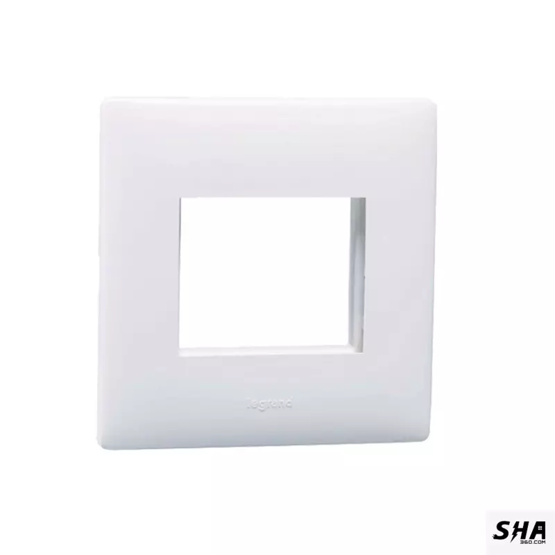 Legrand Mylinc 2 Module Cover Plate (White) 675562 - Sha360