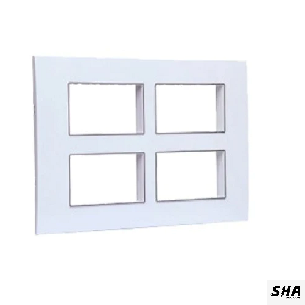 Legrand Mylinc 16 Module Cover Plate (White) 675573 - Sha360