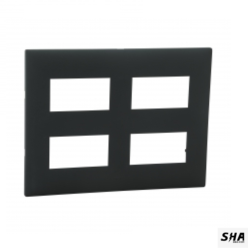 Legrand Mylinc 12 Module Cover Plate (Grey) 6763 58 - Sha360