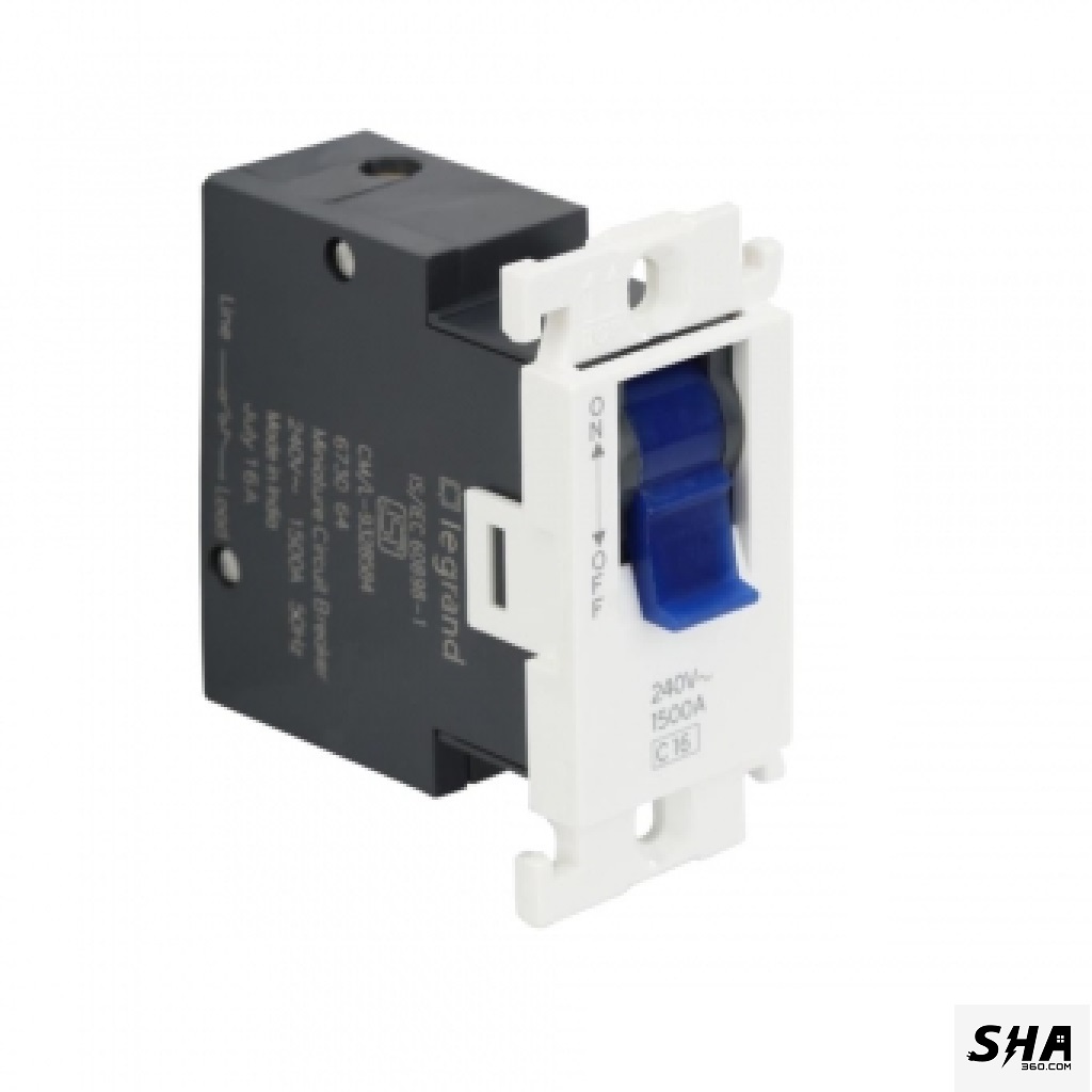 Legrand Mylinc MCB 16A 1M (White) 6759 74 - Sha360