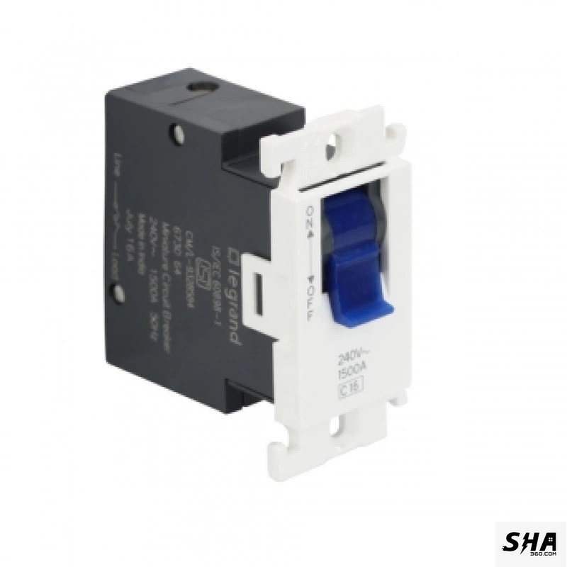 Legrand Mylinc MCB 16A 1M (White) 6759 74 - Sha360