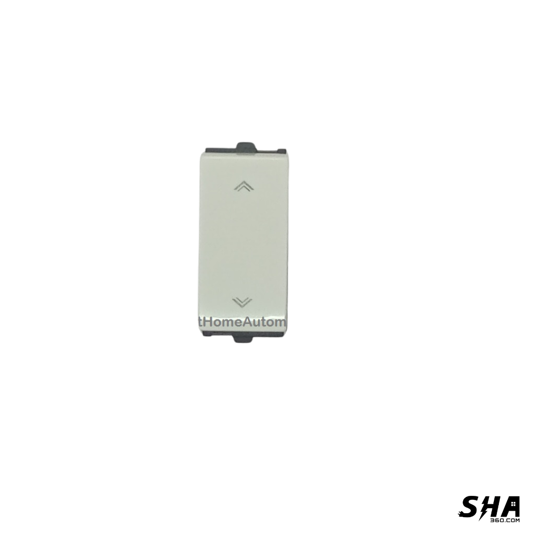 GM Modular G-Nine Viva 6A/10A 2-Way Switch (White) AB 1 009 - Sha360