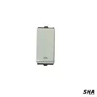 GM Modular G-Nine Viva 16A/20A 1-Way Switch (White) AB 1 005 - Sha360