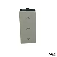 GM Modular G-Nine Viva 16A/20A 2-Way Switch (White) AB 1 011 - Sha360
