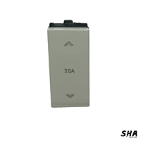 GM Modular G-Nine Viva 16A/20A 2-Way Switch (White) AB 1 011 - Sha360