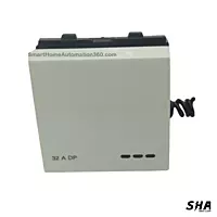 GM Modular G-Nine Viva 32A DP 1-Way Switch with LED indicator (White) AB 2 024 - Sha360