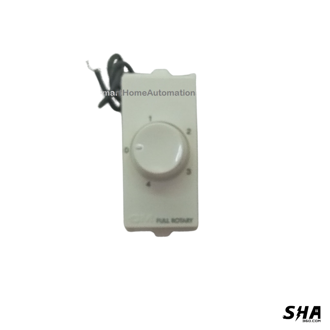 GM Modular G-Nine Fan Regulator 4 Step 1 Module (White) AB 1 039 - Sha360