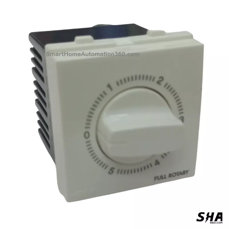 GM Modular G-Nine Fan Regulator 5 Step 2 Module (White) AB 1 041 - Sha360