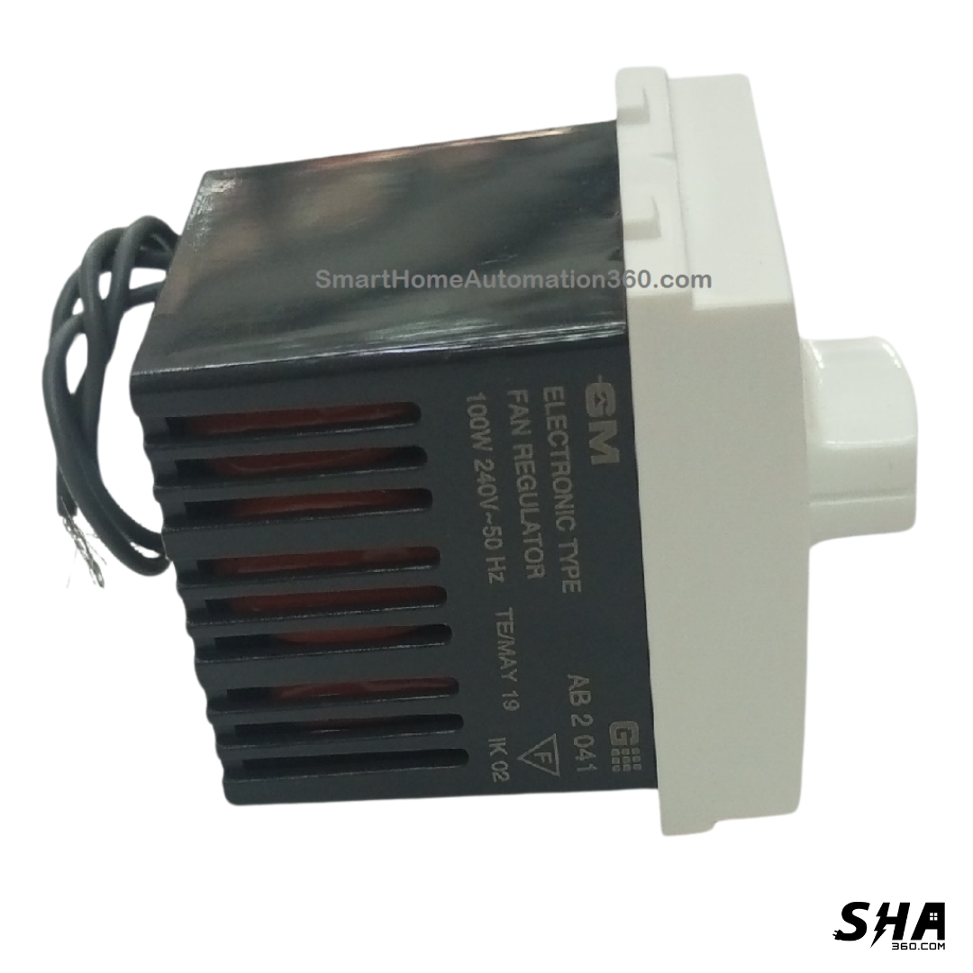 GM Modular G-Nine Fan Regulator 5 Step 2 Module (White) AB 1 041 - Sha360
