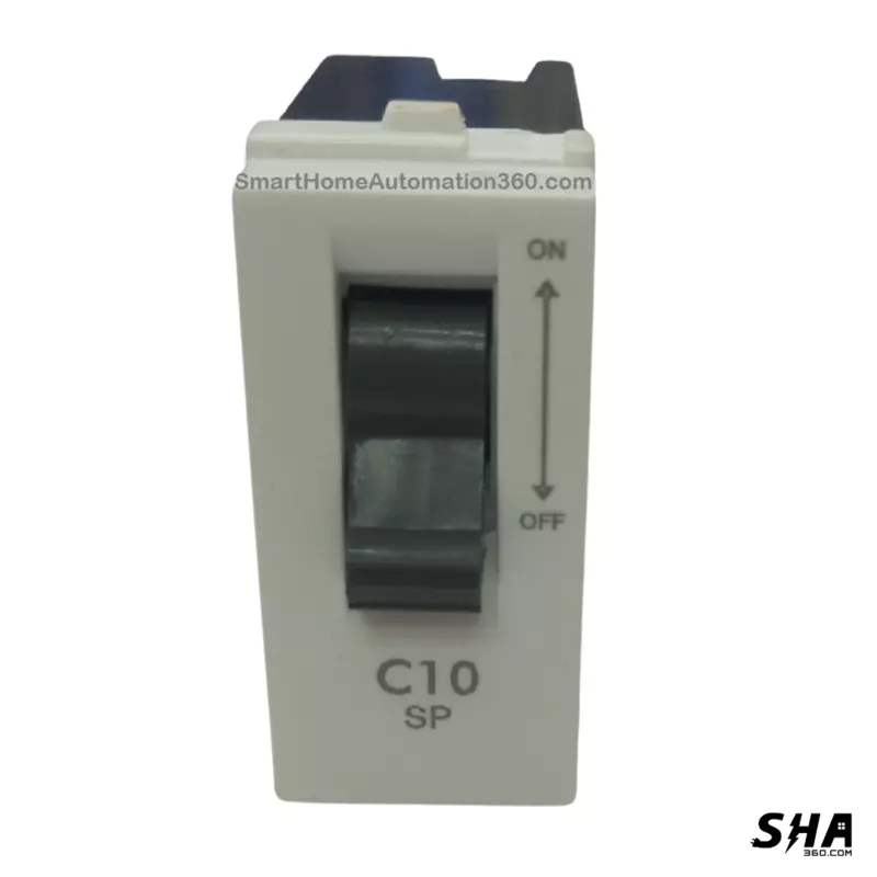 GM Modular G-Nine MCB 10A Modular 1M (White) - AB 1 111 - Sha360
