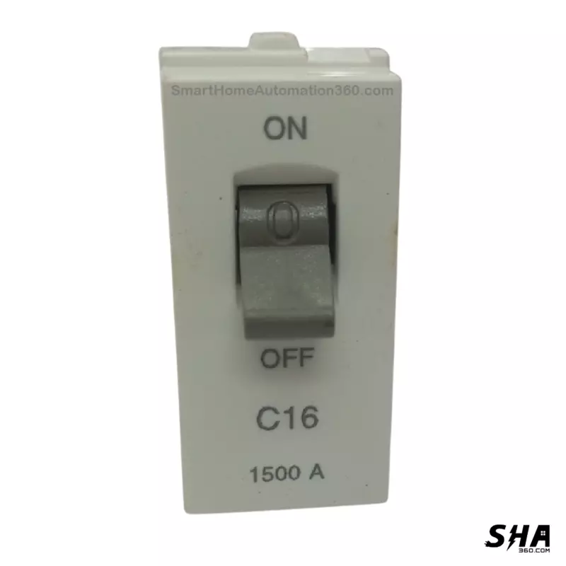 GM Modular G-Nine MCB 16A Modular 1M (White) AB 1 112 - Sha360