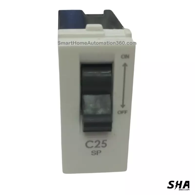 GM Modular G-Nine MCB 25A Modular 1M (White) AB 1 114 - Sha360