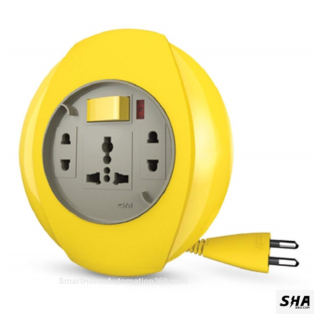 GM Modular Orion 2 Pin Flex Box 4.2 mtrs with indicator and international socket GM 3014 - Sha360