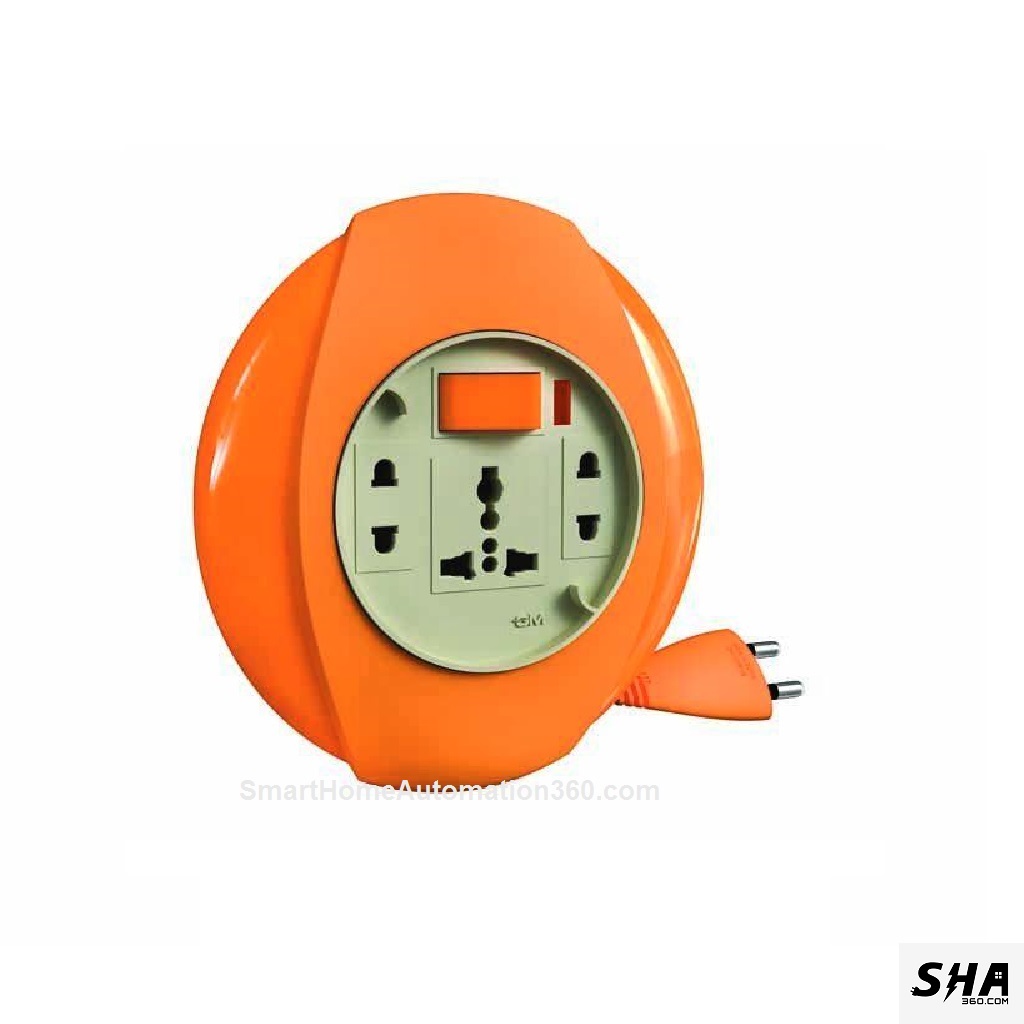 GM Modular Orion 2 Pin Flex Box 4.2 mtrs with indicator and international socket GM 3014 - Sha360