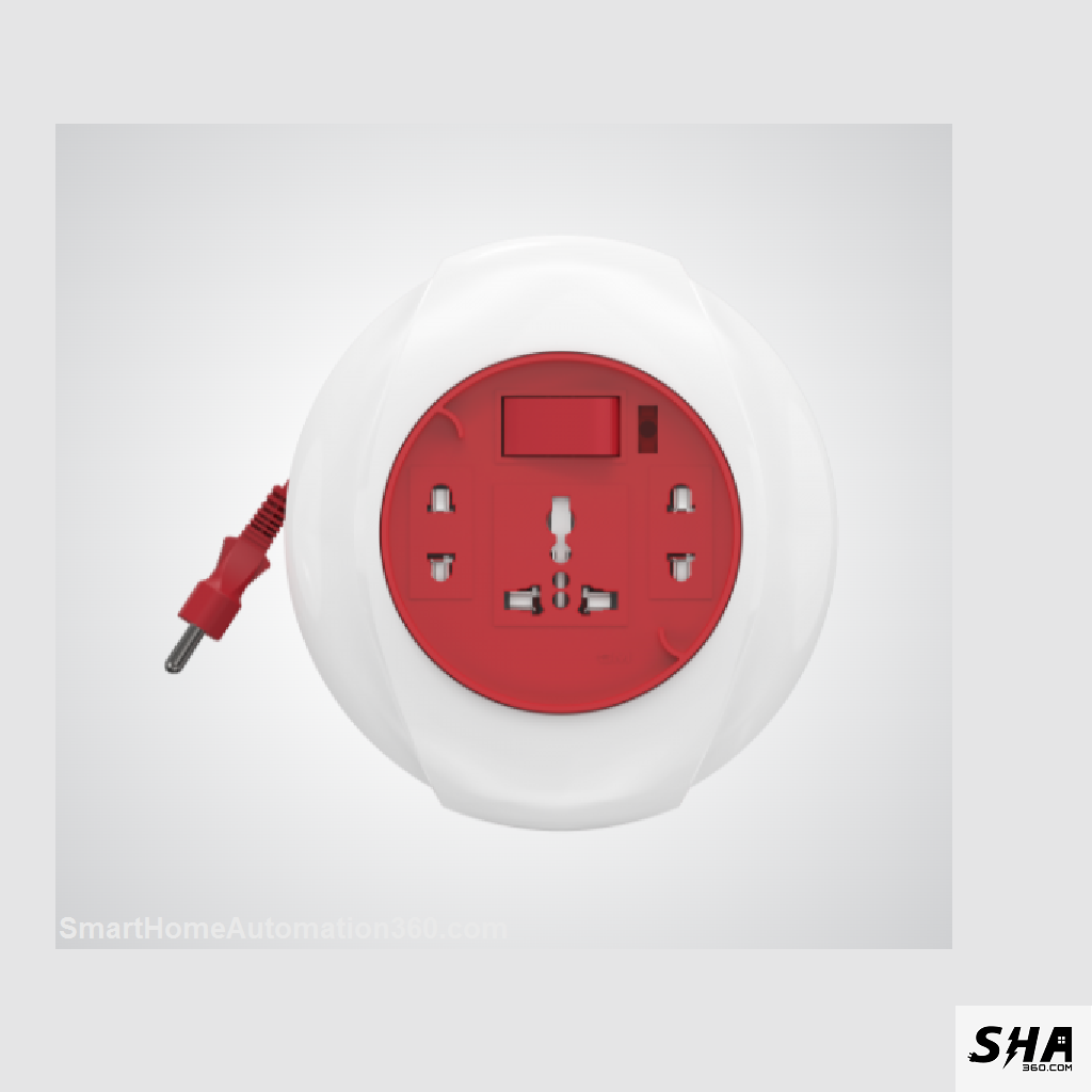 GM Modular Orion 2 Pin Flex Box 4.2 mtrs with indicator and international socket GM 3014 - Sha360