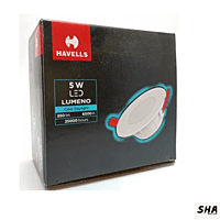 Havells Lumeno LED 5W Downlight Round Cool Daylight - Sha360