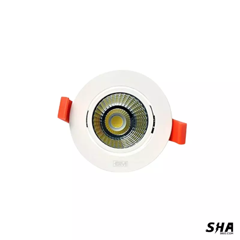 GM Modular G90 - 3 Watt COB Spot Light Round Warm White - Sha360