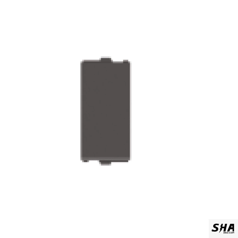 GM Modular G-Nine Viva 6A/10A 1-Way Switch (Grey-Graphite Magnesia) - Sha360