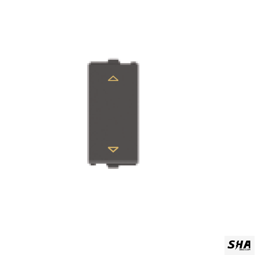 GM Modular G-Nine Viva 6A/10A 2-Way Switch (Grey-Graphite Magnesia) - Sha360