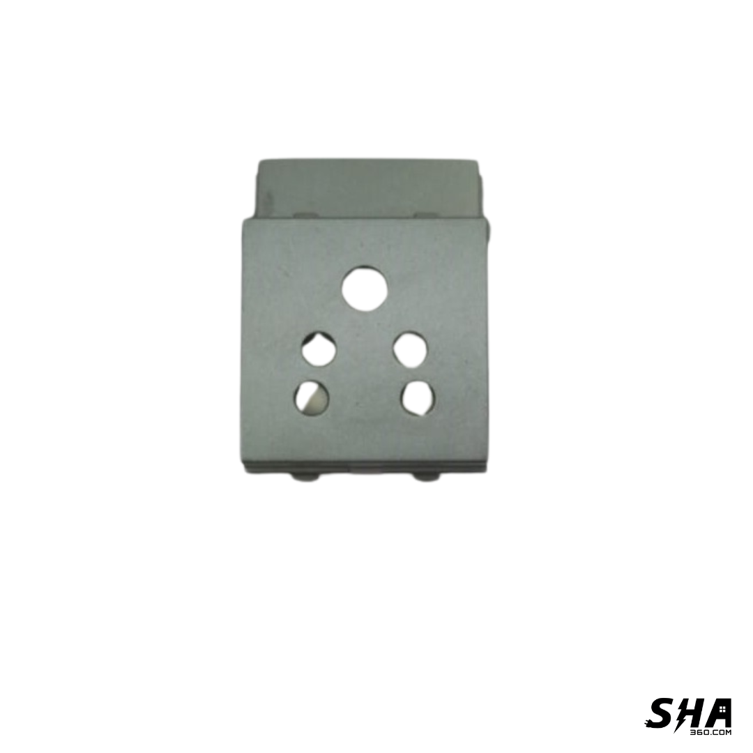GM Modular G-Nine 6A 2/3 pin Socket (Grey-Graphite Magnesia) - Sha360