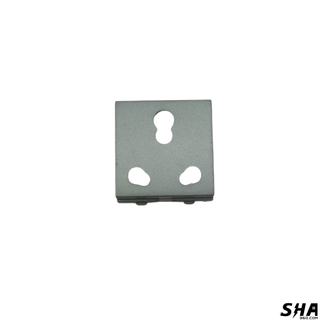 GM Modular G-Nine 16A/20A Socket (Grey-Graphite Magnesia) - Sha360