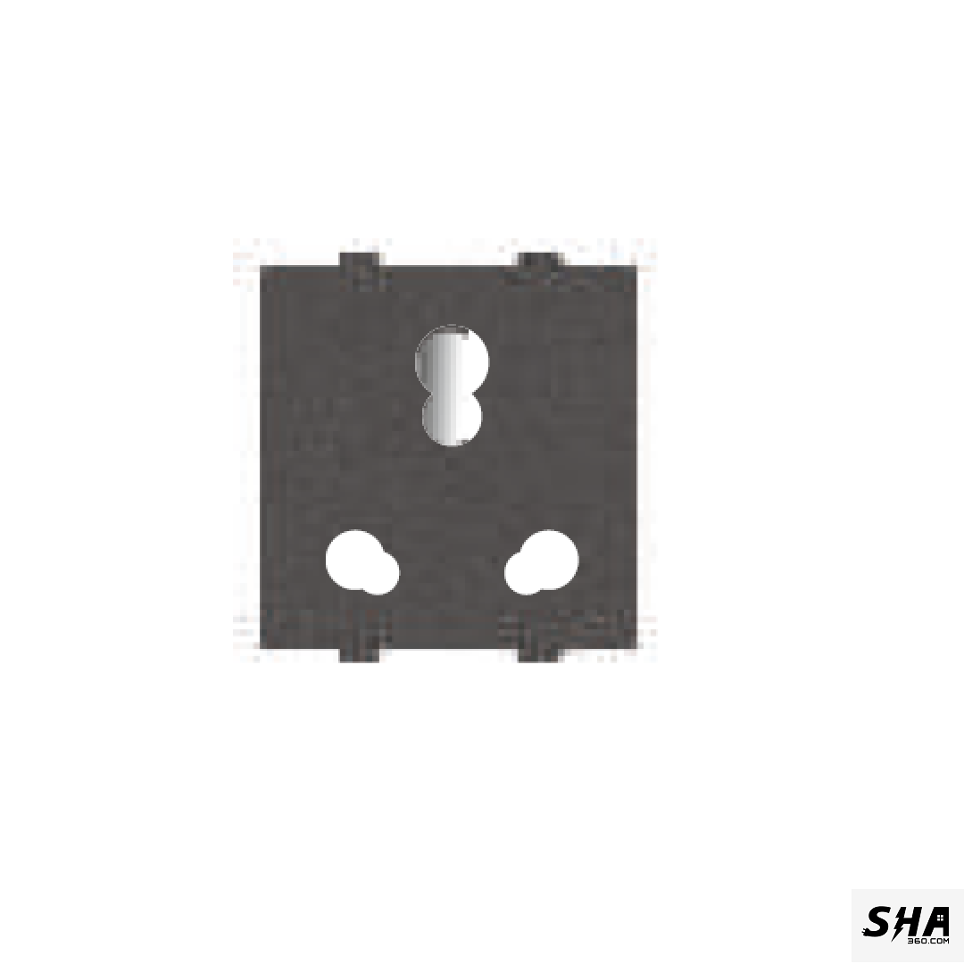 GM Modular G-Nine 25A Socket (Grey-Graphite Magnesia) - Sha360