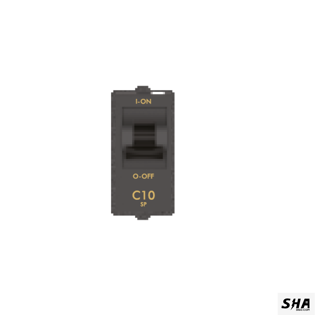 GM Modular G-Nine MCB 10A Modular 1M (Grey-Graphite Magnesia) - Sha360