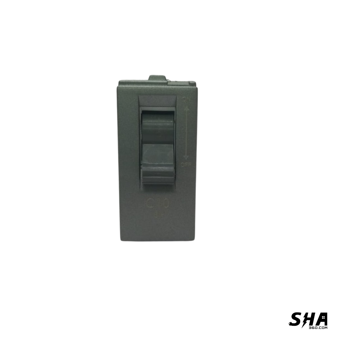 GM Modular G-Nine MCB 10A Modular 1M (Grey-Graphite Magnesia) - Sha360