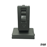 GM Modular G-Nine MCB 16A Modular 1M (Grey-Graphite Magnesia) - Sha360