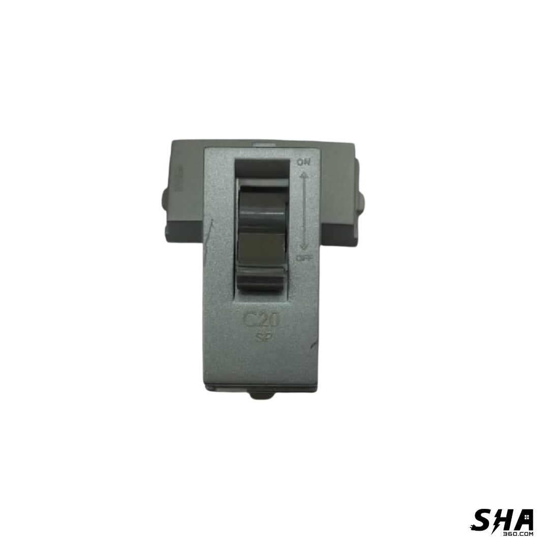 GM Modular G-Nine MCB 20A Modular 1M (Grey-Graphite Magnesia) - Sha360