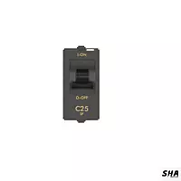 GM Modular G-Nine MCB 25A Modular 1M (Grey-Graphite Magnesia) - Sha360