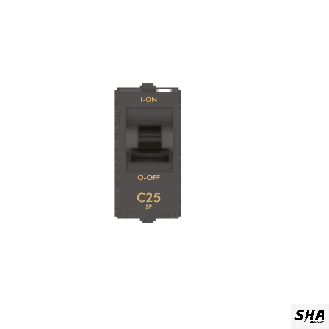 GM Modular G-Nine MCB 25A Modular 1M (Grey-Graphite Magnesia) - Sha360