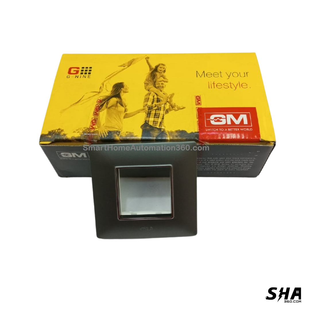 GM Modular G-Nine 2 Module Cover Plate X-Pulse (Grey-Graphite Magnesia) - Sha360