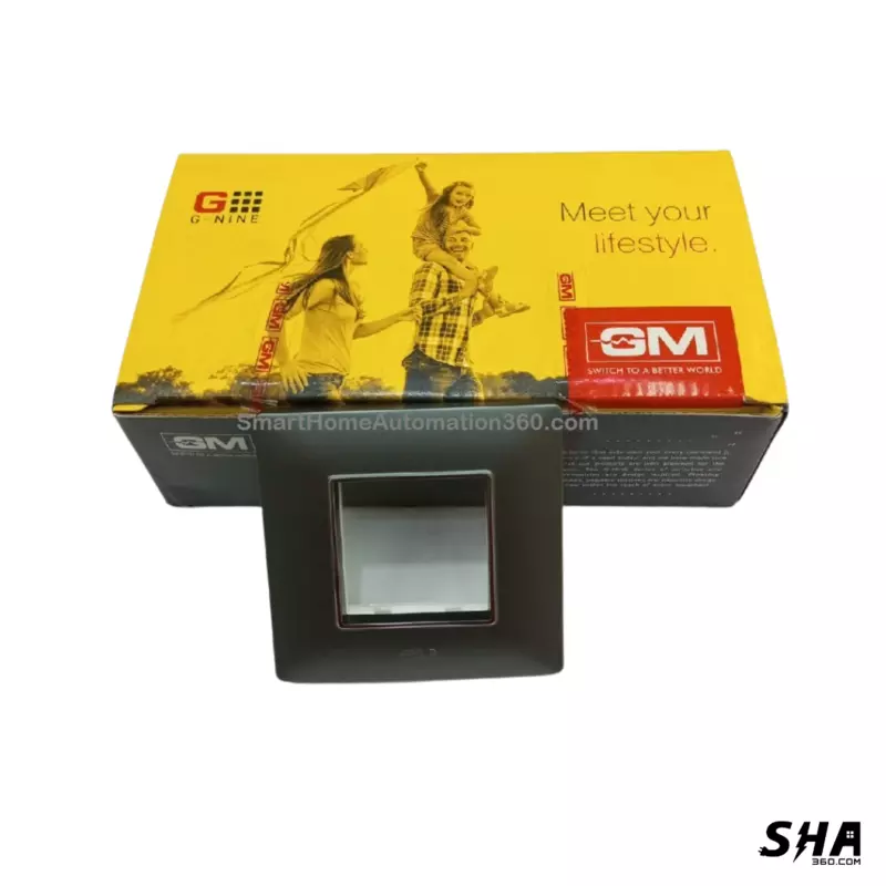 GM Modular G-Nine 2 Module Cover Plate X-Pulse (Grey-Graphite Magnesia) - Sha360