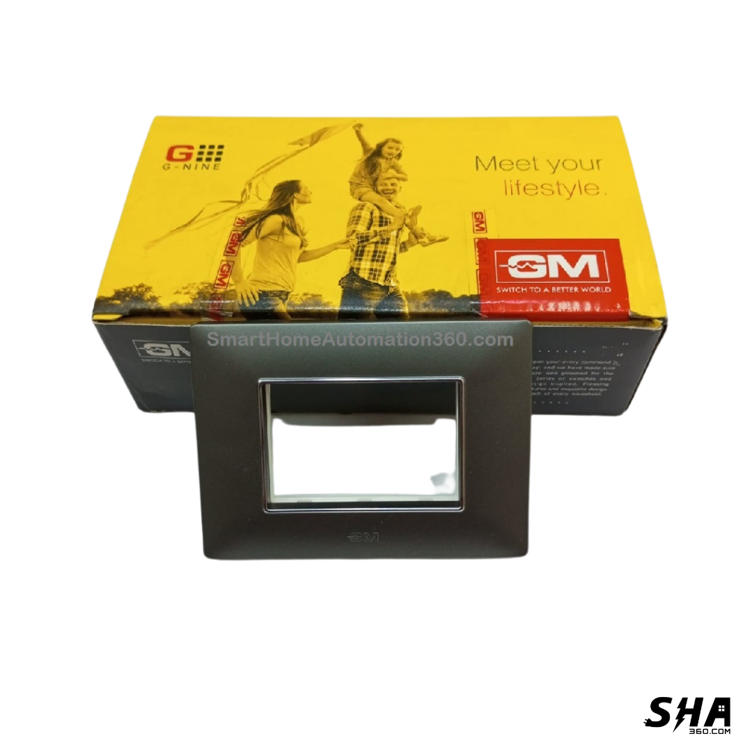 GM Modular G-Nine 3 Module Cover Plate X-Pulse (Grey-Graphite Magnesia) - Sha360 GM Modular G-Nine 3 Module Cover Plate X-Pulse (Grey-Graphite Magnesia) - Sha360