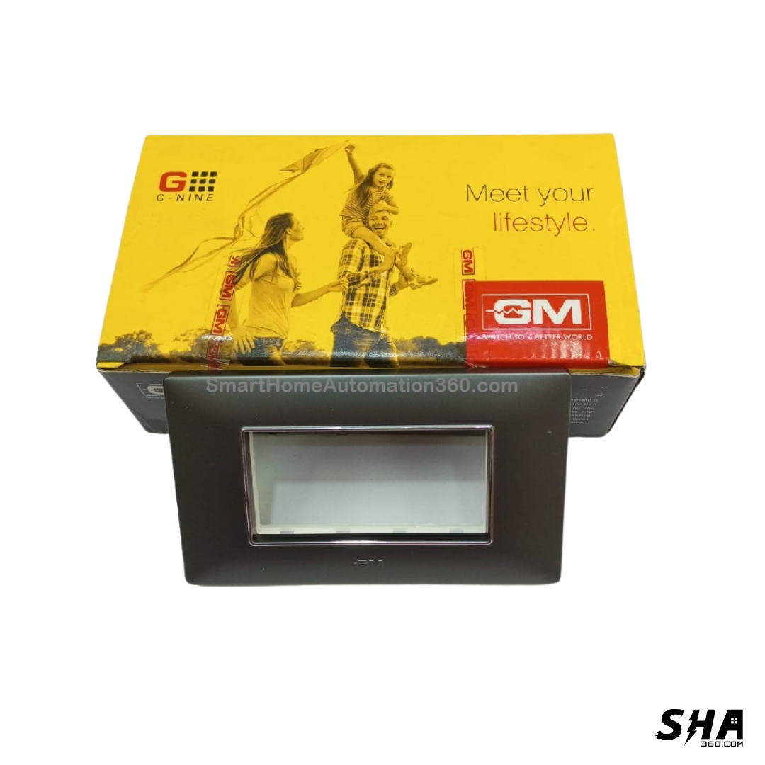 GM Modular G-Nine 4 Module Cover Plate X-Pulse (Grey-Graphite Magnesia) - Sha360 GM Modular G-Nine 4 Module Cover Plate X-Pulse (Grey-Graphite Magnesia) - Sha360