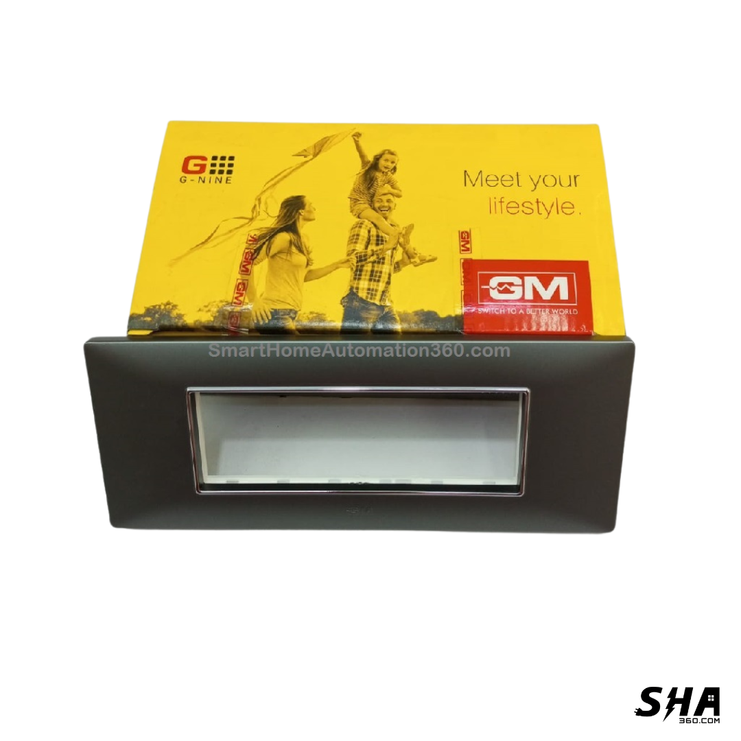 GM Modular G-Nine 6 Module Cover Plate X-Pulse (Grey-Graphite Magnesia) - Sha360 GM Modular G-Nine 6 Module Cover Plate X-Pulse (Grey-Graphite Magnesia) - Sha360