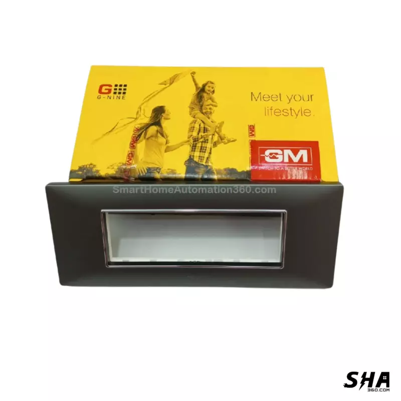 GM Modular G-Nine 6 Module Cover Plate X-Pulse (Grey-Graphite Magnesia) - Sha360