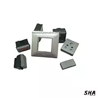 GM Modular G-Nine 2 Module Cover Plate X-Pulse (Silver) - Sha360