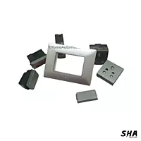 GM Modular G-Nine 3 Module Cover Plate X-Pulse (Silver) - Sha360