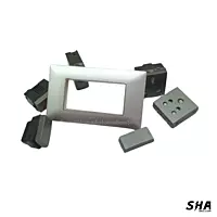 GM Modular G-Nine 4 Module Cover Plate X-Pulse (Silver) - Sha360
