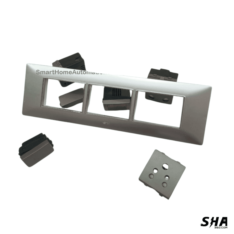 GM Modular G-Nine 9 Module Cover Plate X-Pulse (Silver) - Sha360