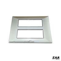 GM Modular G-Nine 12 Module Cover Plate X-Pulse (Silver) - Sha360