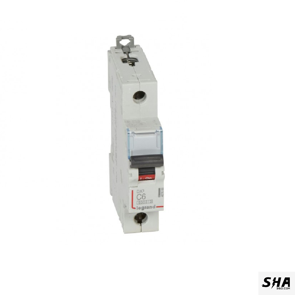 Legrand MCB 6A Single Pole (1-Pole) 10kA C Curve Dx3 (4085 87) - Sha360 Legrand MCB 6A Single Pole (1-Pole) 10kA C Curve Dx3 (4085 87) - Sha360