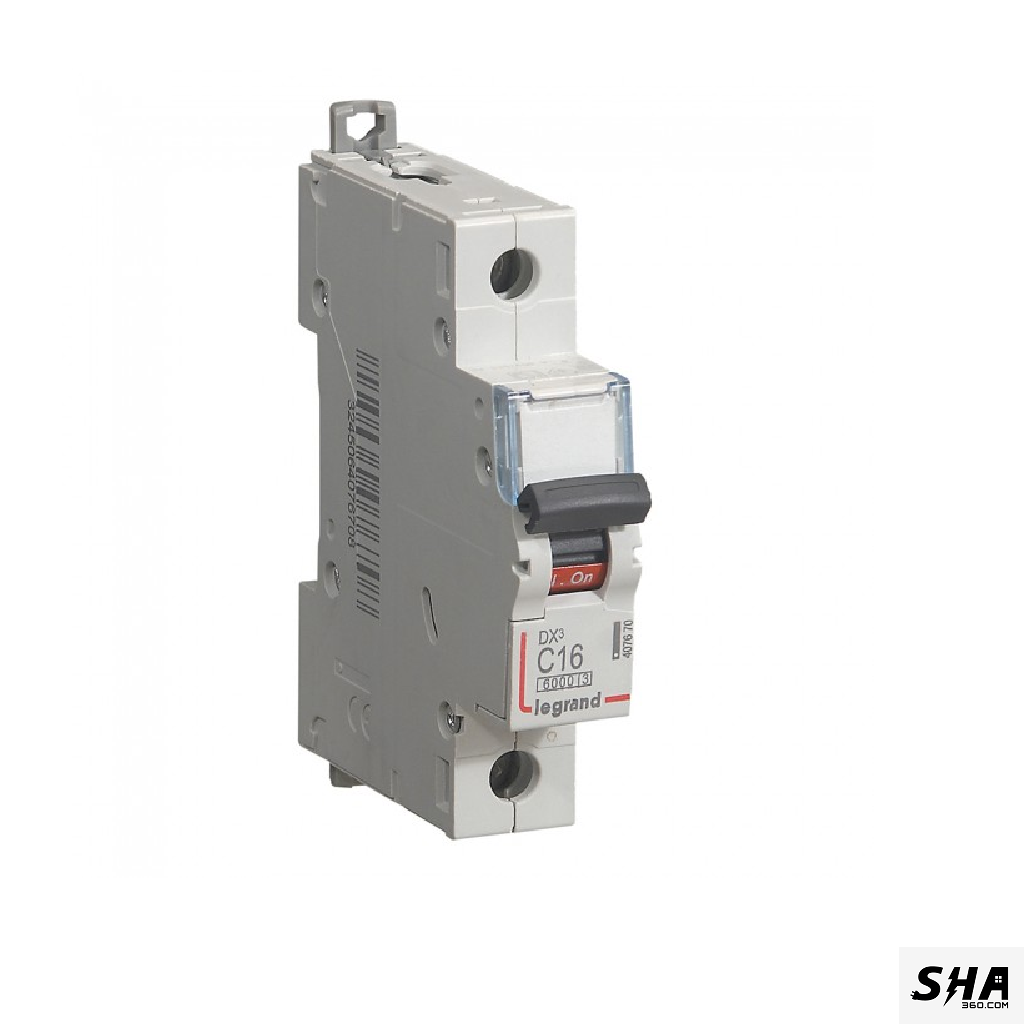 Legrand MCB 16A Single Pole (1-Pole) 10kA C Curve Dx3 (4085 92) - Sha360 Legrand MCB 16A Single Pole (1-Pole) 10kA C Curve Dx3 (4085 92) - Sha360