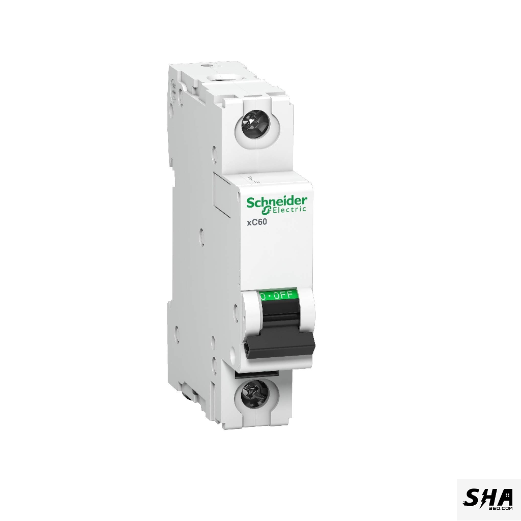 Schneider Electric MCB 10A Single Pole (1-Pole) 10kA C Curve (A9N1P10C) - Sha360